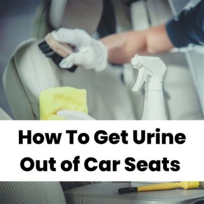 How to Get Urine Out of Car Seat: A Journey Through Absurdity and Practicality