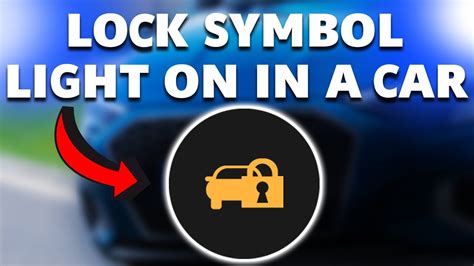 What Does a Car Lock Symbol Mean? Exploring the Mysteries of Automotive Icons